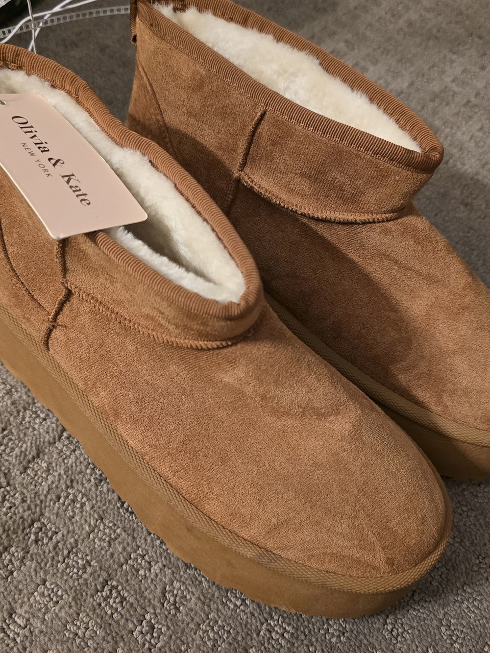Cozy Platform Ankle Bootie